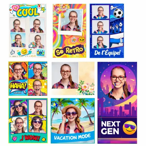 exemple template cabine photo